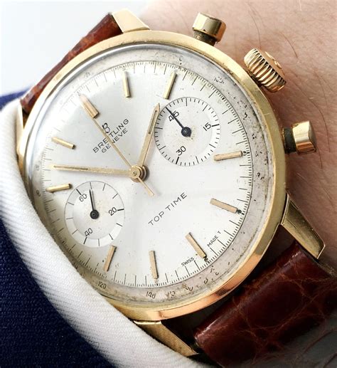 breitling vintage|vintage breitling top time.